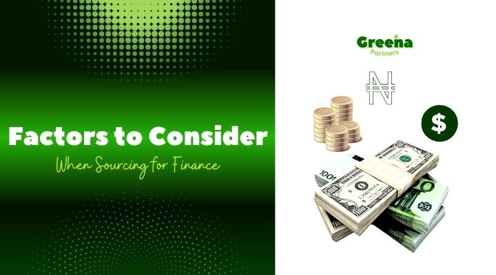Factors to Consider When Sourcing for Finance
